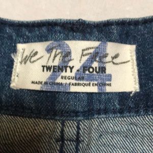 Free People TUNIQUE EN DENIM WE THE FREE JENNY en Light Indigo Combo